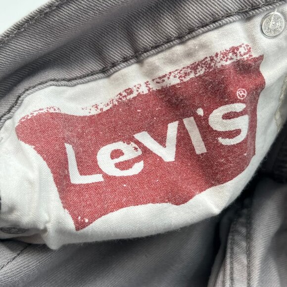 Levi's Gray Straight Mid Rise Jeans | Size 30 Regular - Picture 2 of 6